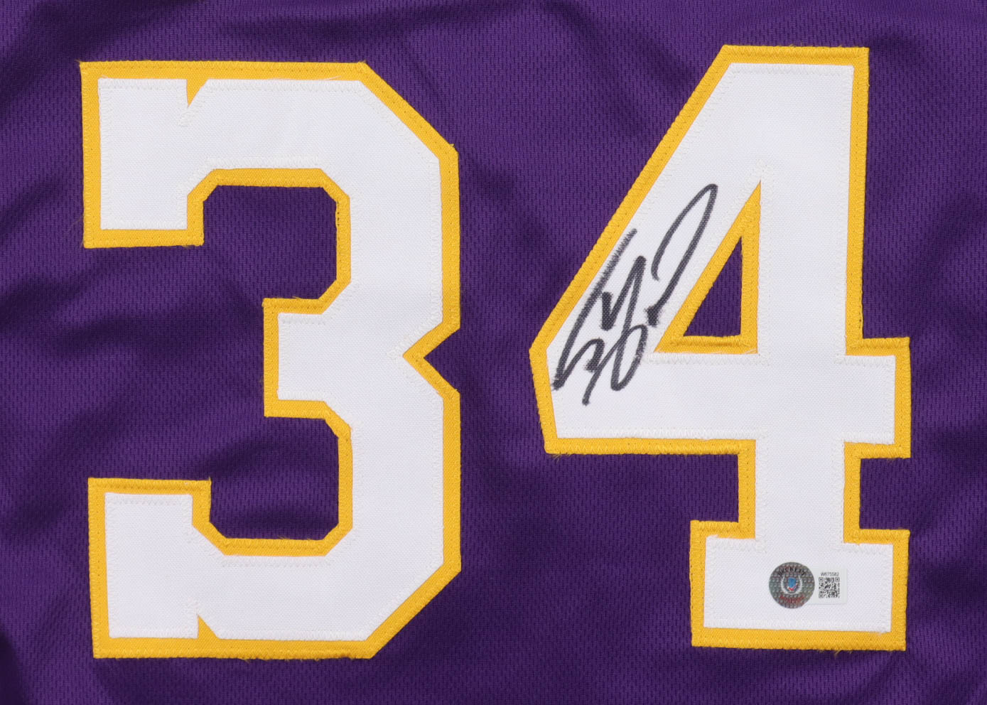 Shaquille O'Neal Signed Jersey (Beckett) at PristineAuction.com Shaquille O'Neal Signed Jersey (Beckett) at PristineAuction.com