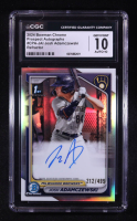 Josh Adamczewski 2024 Bowman Chrome Prospect Autographs Refractors #CPAJAI #212/499 RC (CGC 10 | Auto 10) at PristineAuction.com