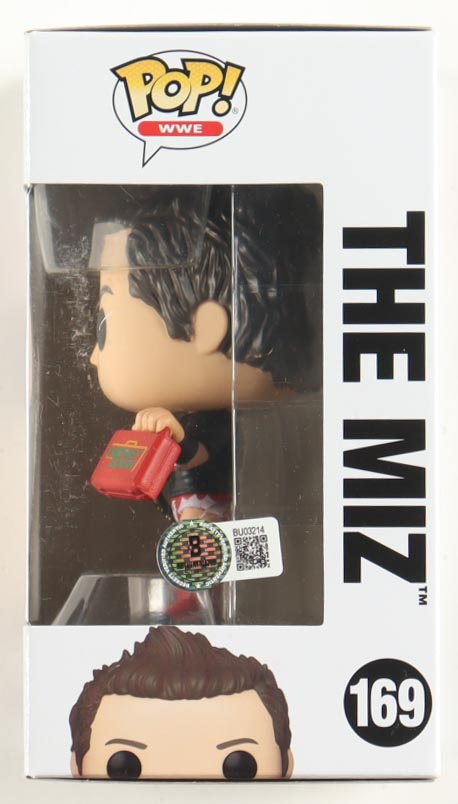 Mike Mizanin Signed "WWE" #169 The Miz Funko Pop! Vinyl Figure (Beckett) at PristineAuction.com Mike Mizanin Signed "WWE" #169 The Miz Funko Pop! Vinyl Figure (Beckett) at PristineAuction.com