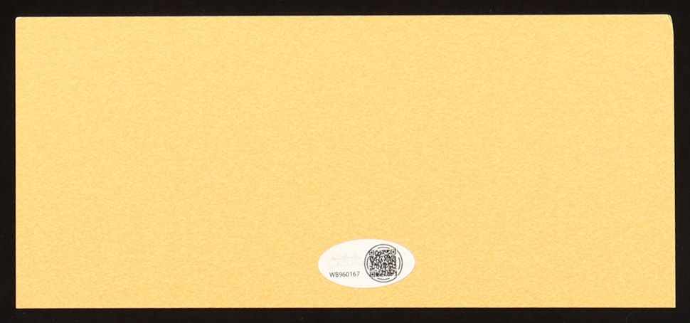 Peter Ostrum Signed "Willy Wonka and the Chocolate Factory" Golden Ticket Replica (JSA) at PristineAuction.com Peter Ostrum Signed "Willy Wonka and the Chocolate Factory" Golden Ticket Replica (JSA) at PristineAuction.com