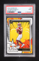 Jayden Daniels 2024 Panini Donruss Bomb Squad #29 RC (PSA 9) at PristineAuction.com