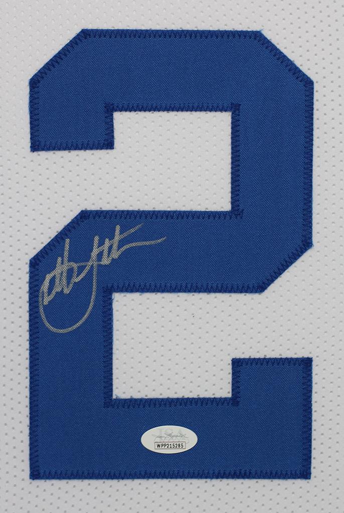 Christian Laettner Signed Custom Framed Jersey Display (Beckett) at PristineAuction.com Christian Laettner Signed Custom Framed Jersey Display (Beckett) at PristineAuction.com