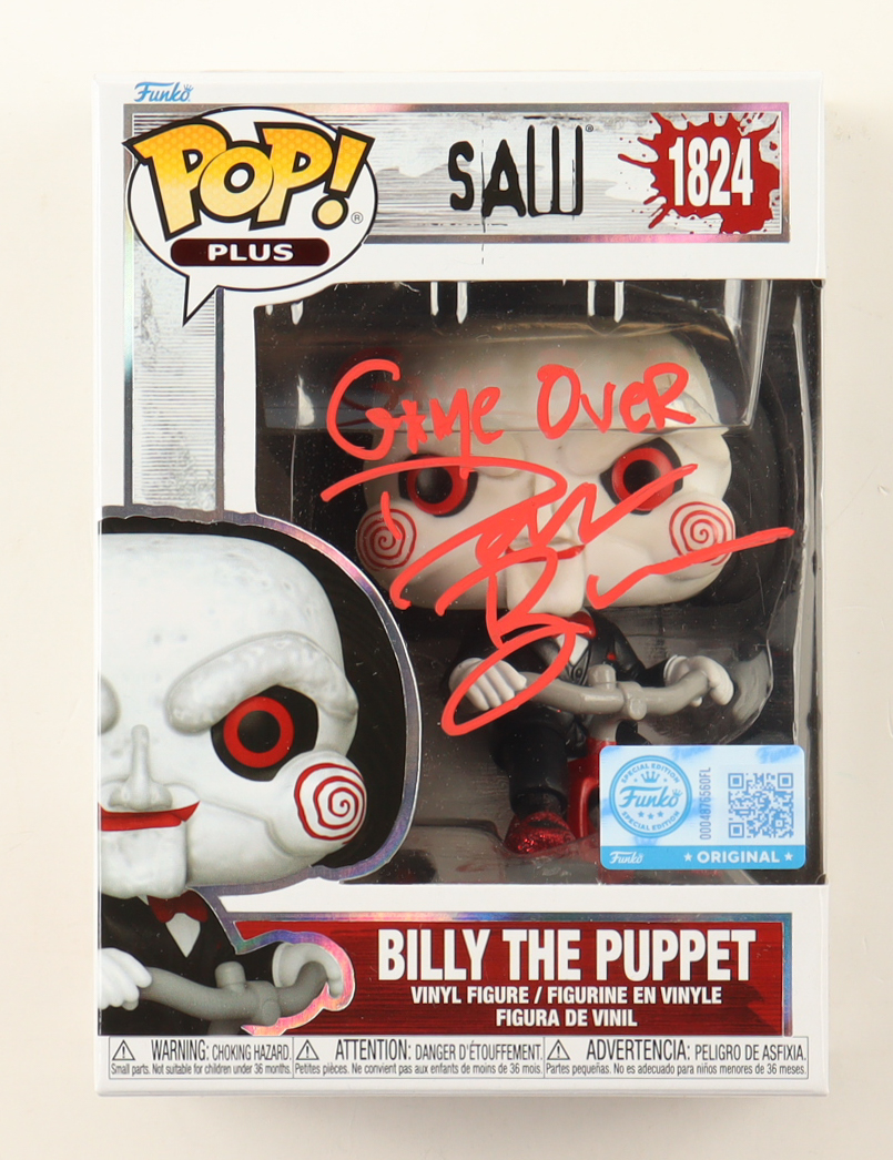 Darren Lynn Bousman Signed "Saw" #1824 Billy the Puppet Funko Pop! Vinyl Figure Inscribed "Game Over" (JSA) at PristineAuction.com Darren Lynn Bousman Signed "Saw" #1824 Billy the Puppet Funko Pop! Vinyl Figure Inscribed "Game Over" (JSA) at PristineAuction.com