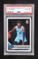 Ja Morant 2019-20 Panini Donruss Optic Rated Rookie #168 RC (PSA 10) at PristineAuction.com