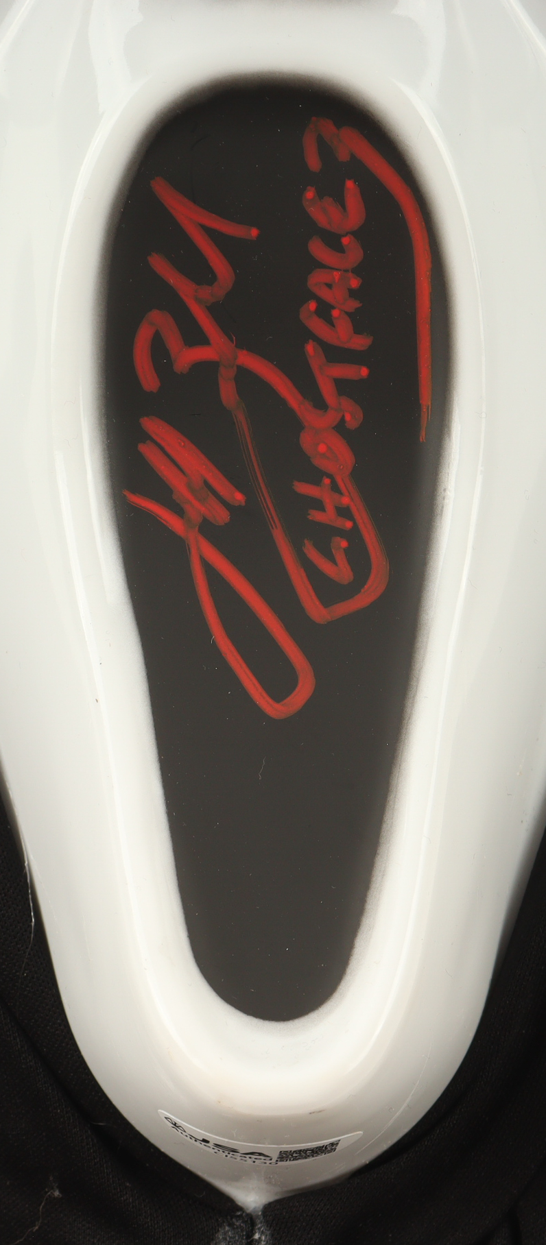 Jeff Brockton Signed "Scream" Mask Inscribed "Ghostface 3" (JSA) at PristineAuction.com Jeff Brockton Signed "Scream" Mask Inscribed "Ghostface 3" (JSA) at PristineAuction.com