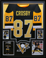 Sidney Crosby Custom Framed Jersey Display at PristineAuction.com