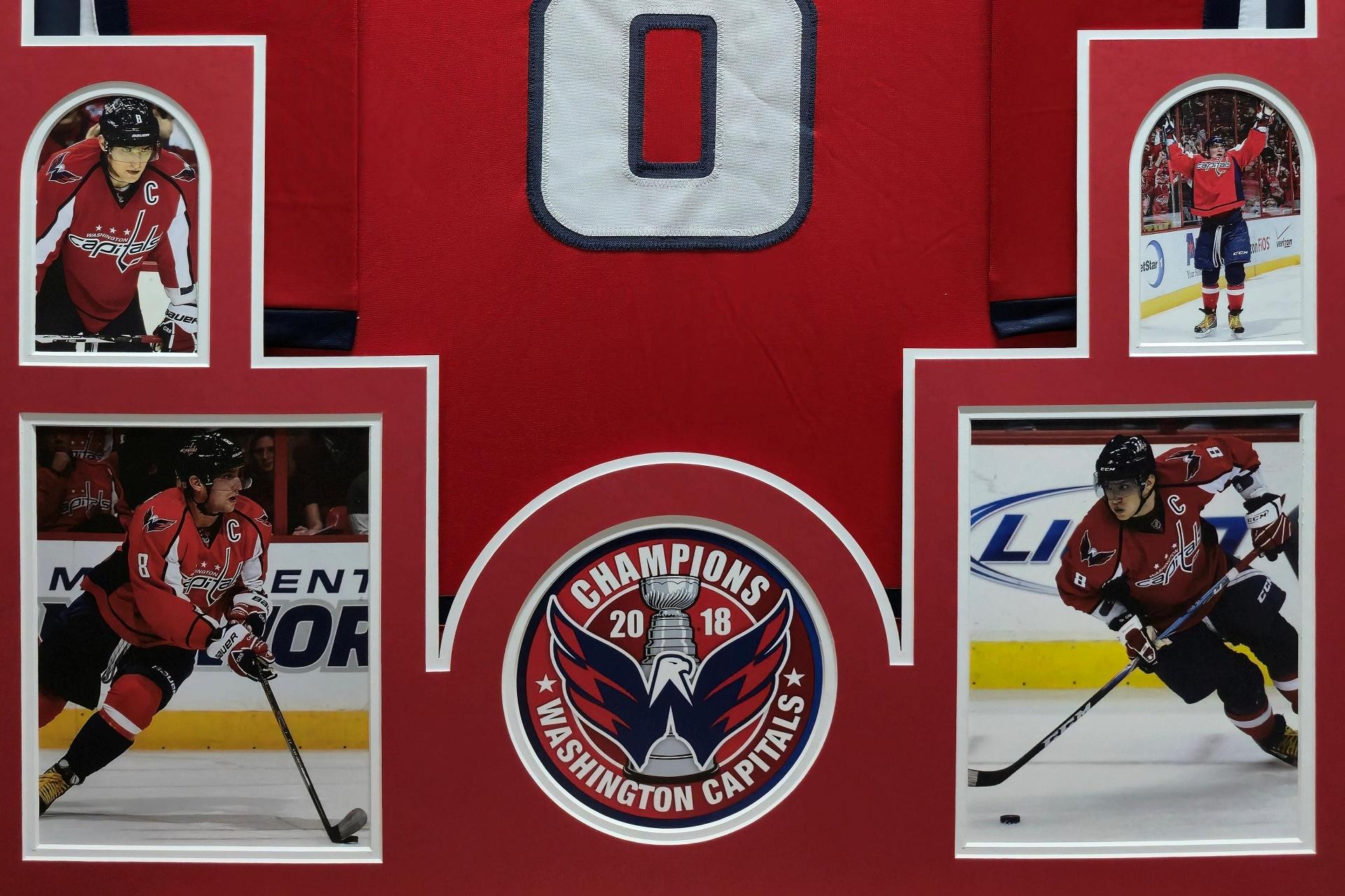 Alexander Ovechkin Custom Framed Jersey Display at PristineAuction.com Alexander Ovechkin Custom Framed Jersey Display at PristineAuction.com