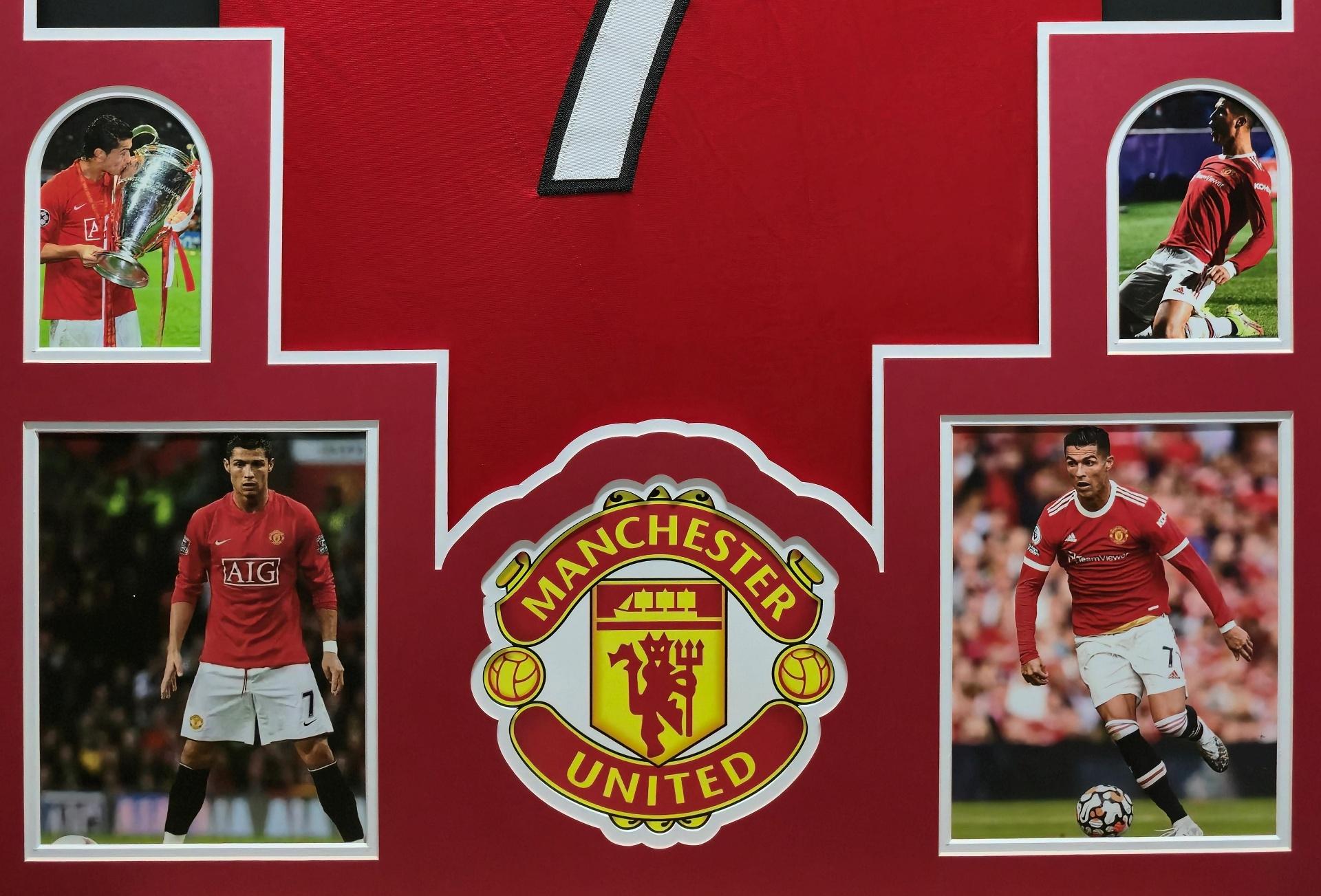 Cristiano Ronaldo Custom Framed Jersey Display at PristineAuction.com Cristiano Ronaldo Custom Framed Jersey Display at PristineAuction.com