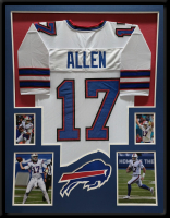 Josh Allen Custom Framed Jersey Display at PristineAuction.com