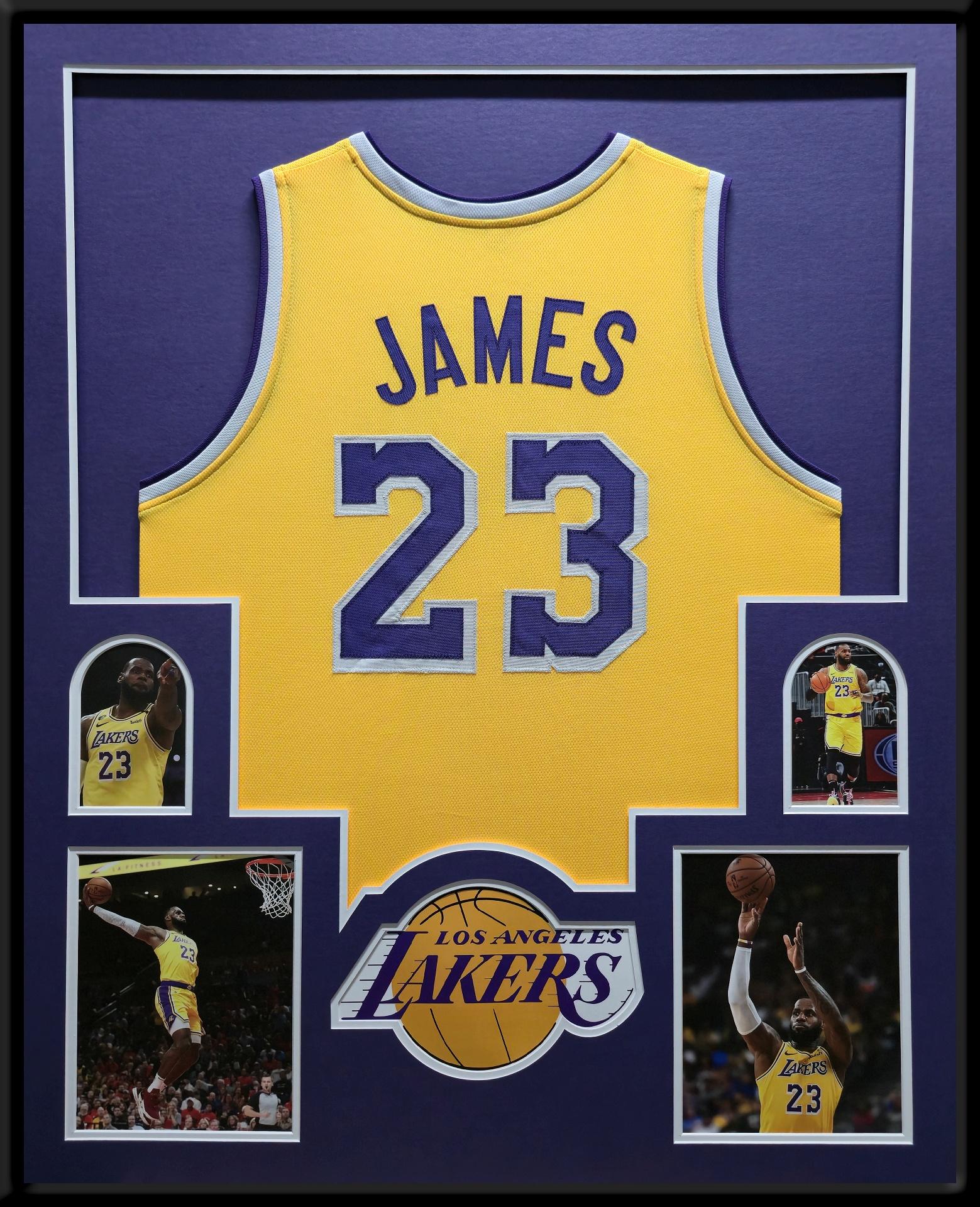 LeBron James Custom Framed Jersey Display at PristineAuction.com LeBron James Custom Framed Jersey Display at PristineAuction.com