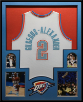 Shai Gilgeous-Alexander Custom Framed Jersey Display at PristineAuction.com