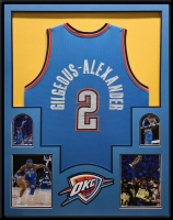Shai Gilgeous-Alexander Custom Framed Jersey Display at PristineAuction.com