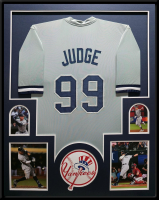 Aaron Judge Custom Framed Jersey Display at PristineAuction.com