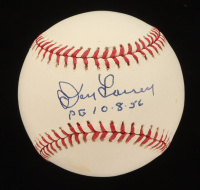 Don Larsen Signed OML Baseball Inscribed "PG 10-8-56" (JSA) at PristineAuction.com