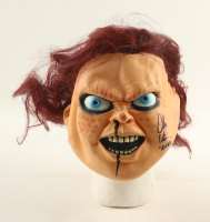 Alex Vincent Signed "Child's Play" Chucky Mask Inscribed "Andy" (JSA) at PristineAuction.com