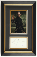 Keanu Reeves Signed "The Matrix" Custom Framed Cut Display (JSA) at PristineAuction.com