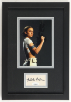 Natalie Portman Signed "Star Wars: Episode II – Attack of the Clones" Custom Framed Cut Display (JSA) at PristineAuction.com
