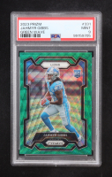 Jahmyr Gibbs 2023 Panini Prizm Green Wave #331 RC (PSA 9) at PristineAuction.com