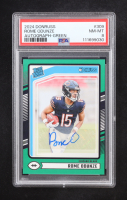 Rome Odunze 2024 Panini Donruss RR Autograph-Green #309 RC (PSA 8) at PristineAuction.com