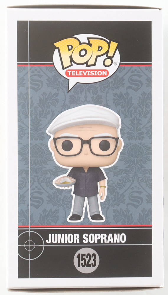 Dominic Chianese Signed "The Sopranos" #1523 Junior Soprano Funko Pop! Vinyl Figure (Beckett) at PristineAuction.com Dominic Chianese Signed "The Sopranos" #1523 Junior Soprano Funko Pop! Vinyl Figure (Beckett) at PristineAuction.com