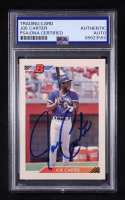 Joe Carter Signed 1992 Bowman #573 (PSA) at PristineAuction.com