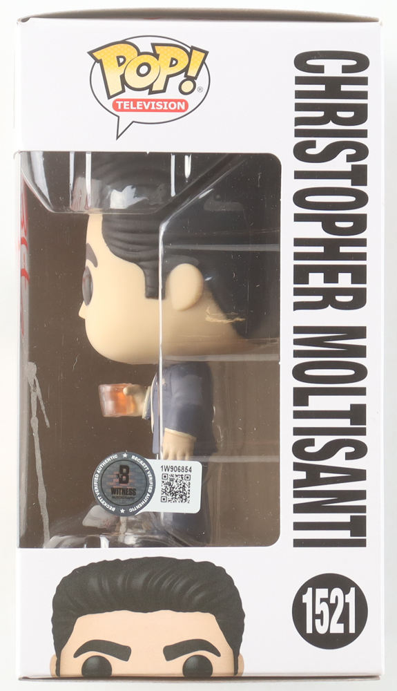 Michael Imperioli Signed "The Sopranos" #1521 Christopher Moltisanti Funko Pop! Vinyl Figure (Beckett) at PristineAuction.com Michael Imperioli Signed "The Sopranos" #1521 Christopher Moltisanti Funko Pop! Vinyl Figure (Beckett) at PristineAuction.com