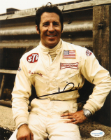 Mario Andretti Signed IndyCar 8x10 Photo (ACOA) at PristineAuction.com