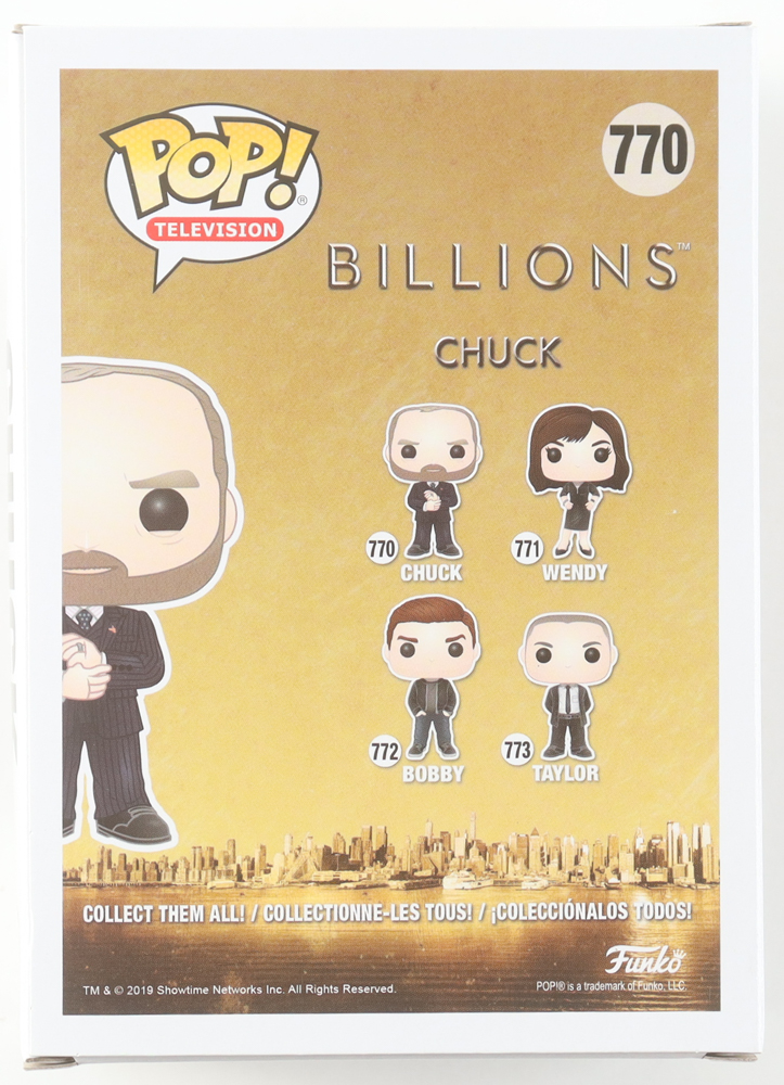 Paul Giamatti Signed "Billions" #770 Chuck Funko Pop! Vinyl Figure (Beckett) at PristineAuction.com Paul Giamatti Signed "Billions" #770 Chuck Funko Pop! Vinyl Figure (Beckett) at PristineAuction.com
