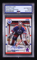 Grant Fuhr Signed 1990-91 Score #275 Inscribed "HOF 03" (PSA) at PristineAuction.com