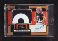 Jermaine Burton 2024 Panini One Precision Rookie Patch Auto #330 RC #19/20 at PristineAuction.com