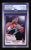 Riddick Bowe Signed 1991 Kayo #172 (PSA) at PristineAuction.com
