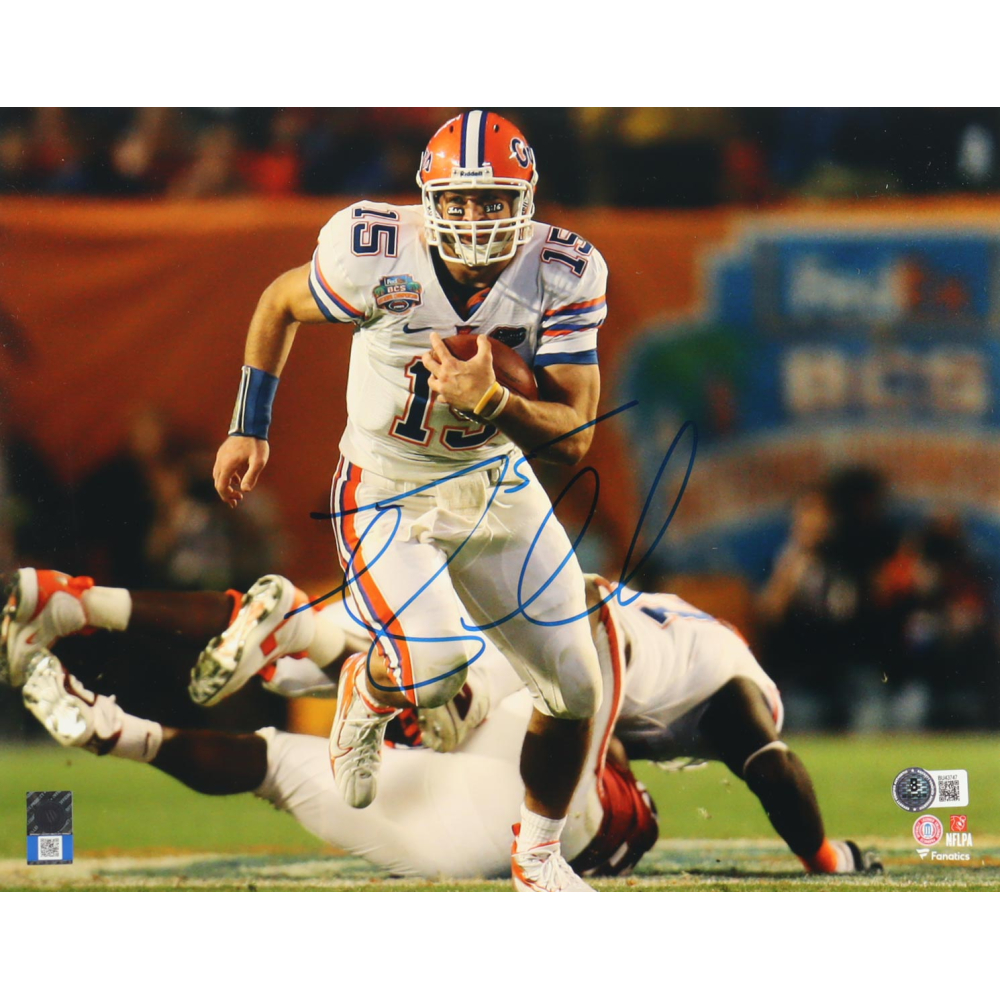 Tim Tebow Signed Florida Gators 11x14 Photo (Beckett) at PristineAuction.com
