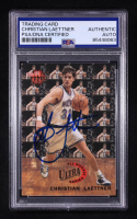 Christian Laettner Signed 1992-93 Ultra All-Rookies #4 RC (PSA) at PristineAuction.com