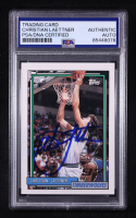 Christian Laettner Signed 1992-93 Topps #334 RC (PSA) at PristineAuction.com