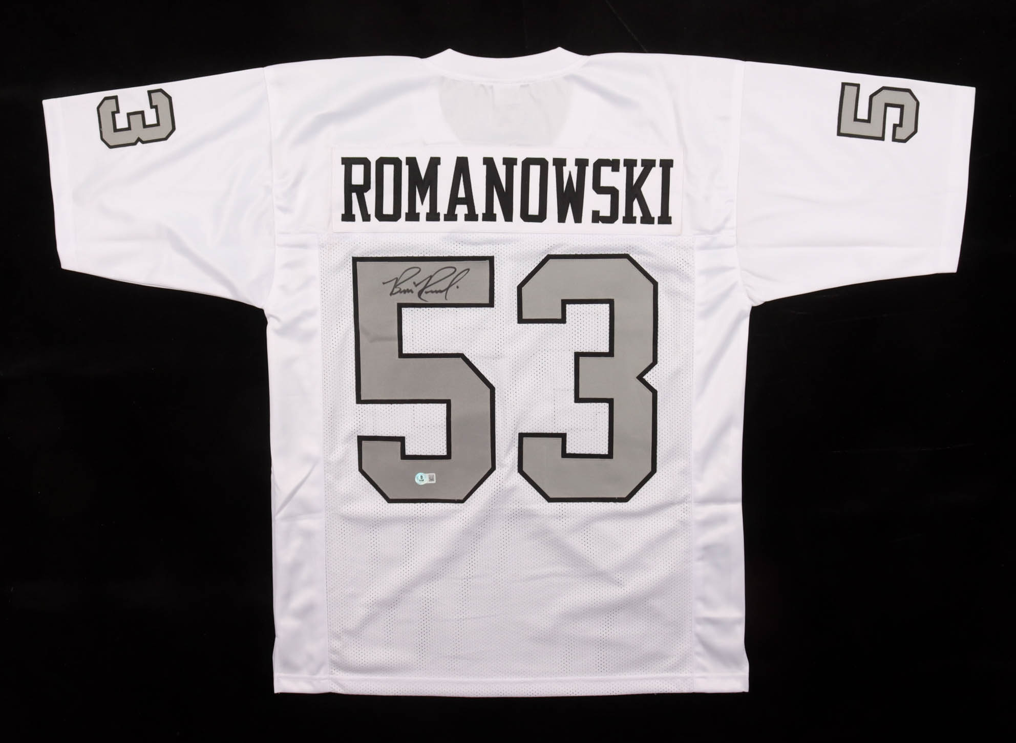 Bill Romanowski Signed Jersey (Beckett) at PristineAuction.com Bill Romanowski Signed Jersey (Beckett) at PristineAuction.com