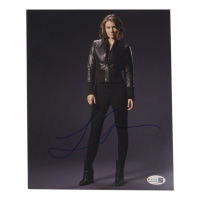 Lauren Cohan Signed 8x10 Photo (JSA) at PristineAuction.com