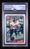 Mike Tomczak Signed 1988 Topps #70 RC (PSA) at PristineAuction.com