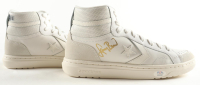 Larry Bird & Magic Johnson Signed Pair Of Converse Weapon Basketball Shoes (PSA & Beckett) at PristineAuction.com