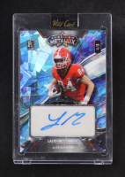 Ladd McConkey 2023 Wild Card American Metallix Auto #WMG-LMA RC #4/8 at PristineAuction.com