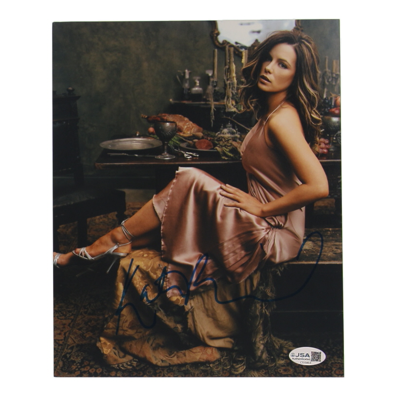Kate Beckinsale Signed 8x10 Photo (JSA) at PristineAuction.com Kate Beckinsale Signed 8x10 Photo (JSA) at PristineAuction.com