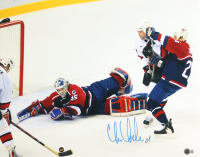 Chris Chelios Signed Team USA 16x20 Photo (Beckett) at PristineAuction.com