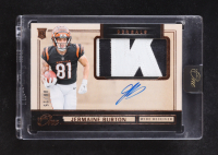 Jermaine Burton 2024 Panini One Patch Auto #30 RC #08/25 at PristineAuction.com