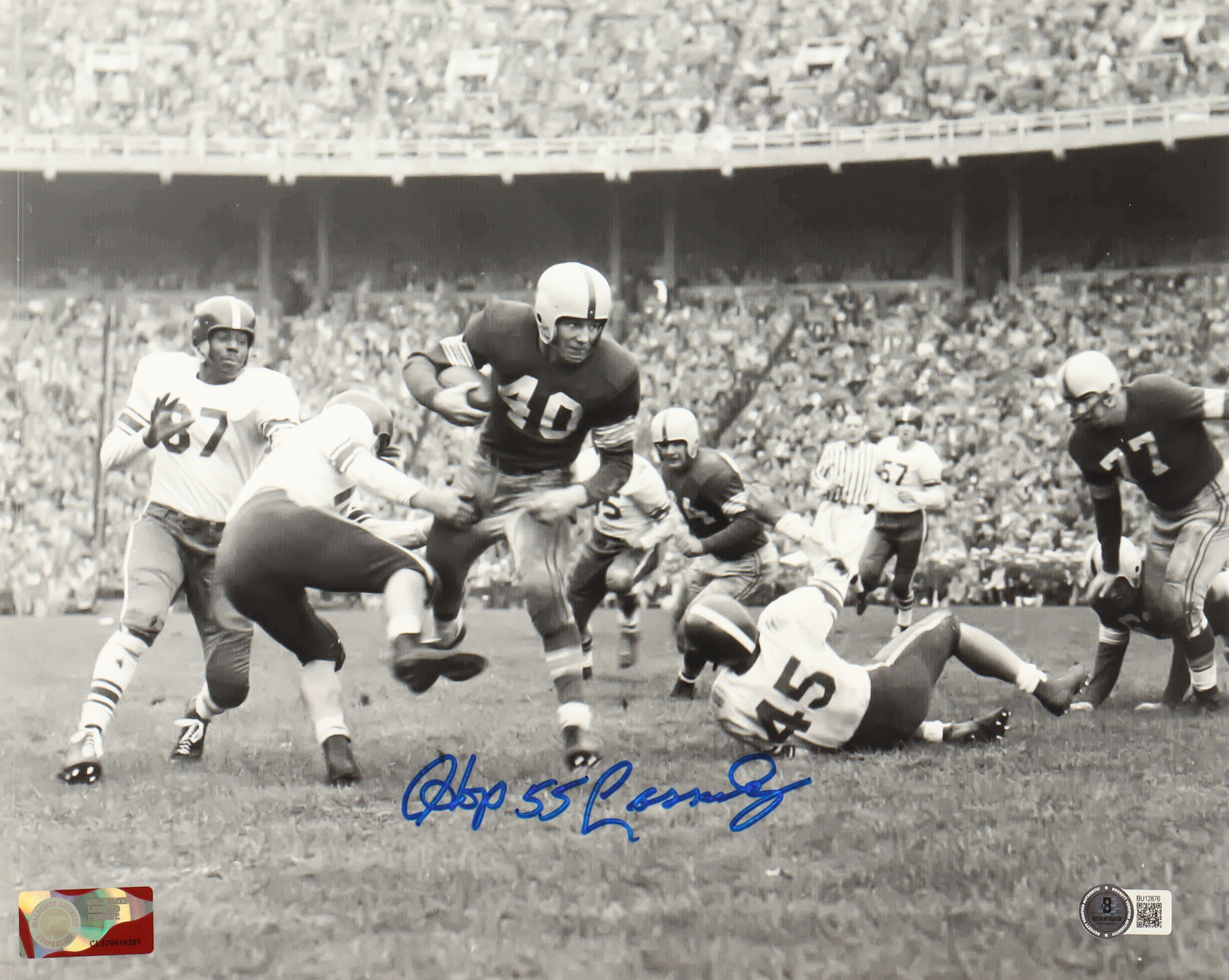 Howard "Hopalong" Cassady Signed Ohio State Buckeyes 11x14 Photo (Beckett) at PristineAuction.com Howard "Hopalong" Cassady Signed Ohio State Buckeyes 11x14 Photo (Beckett) at PristineAuction.com