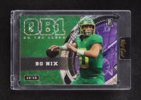 Bo Nix 2023 Wild Card QB 1 On The Clock #OCW-BN1 RC #15/15 at PristineAuction.com