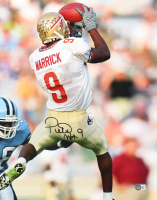 Peter Warrick Signed Florida State Seminoles 16x20 Photo (Beckett) at PristineAuction.com