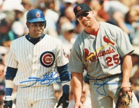 Sammy Sosa & Mark McGwire Signed 11x14 Photo (Beckett) at PristineAuction.com
