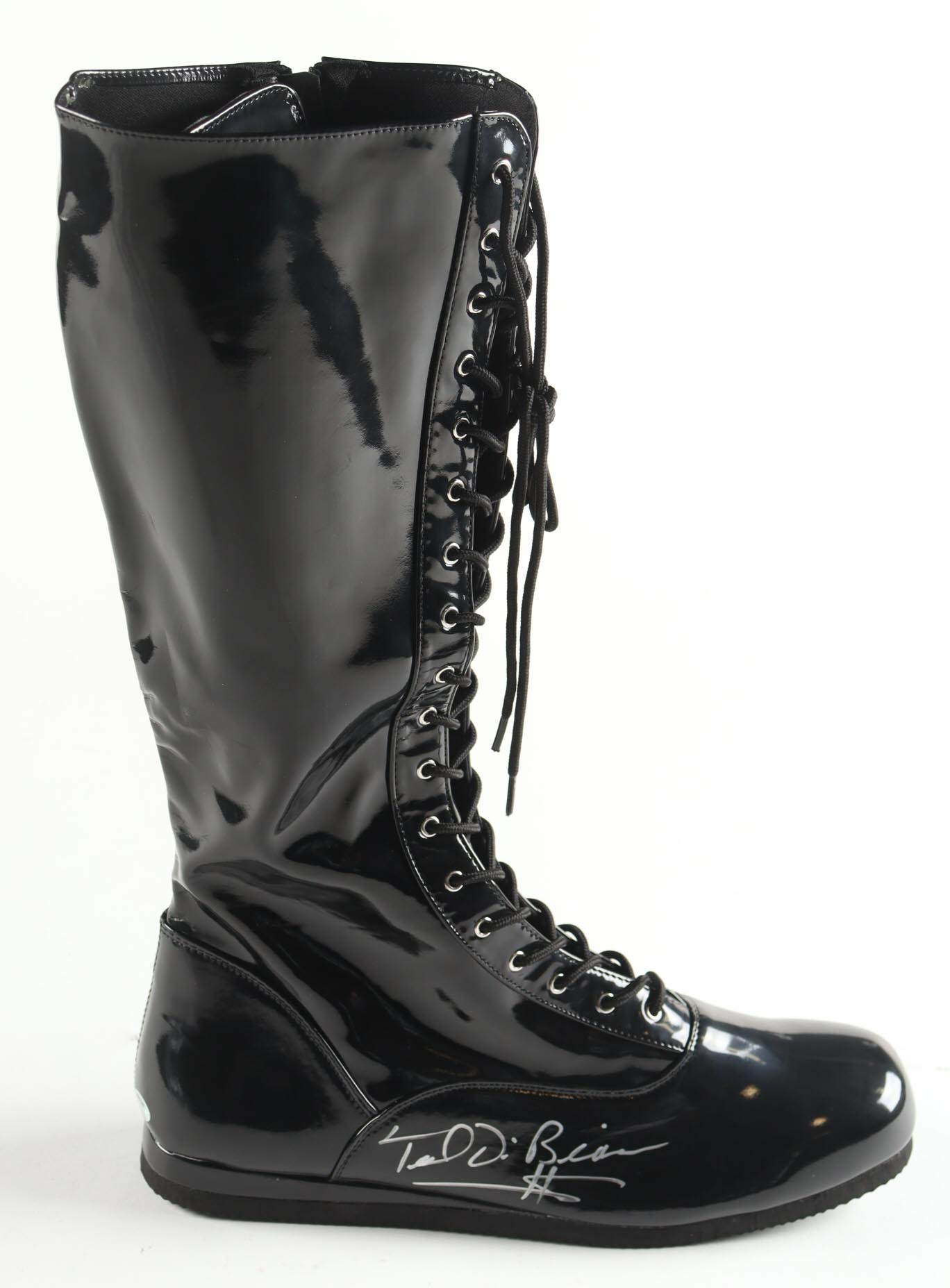 Ted DiBiase Signed Wrestling Boot (Schwartz) at PristineAuction.com Ted DiBiase Signed Wrestling Boot (Schwartz) at PristineAuction.com