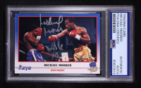 Michael Moorer Signed 1991 Kayo #207 Inscribed "Double M" (PSA) at PristineAuction.com