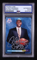 Alonzo Mourning Signed 1992-93 Upper Deck #2 RC (PSA) at PristineAuction.com
