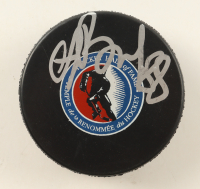 Andrei Vasilevskiy Signed Hall of Fame Logo Hockey Puck (JSA) at PristineAuction.com